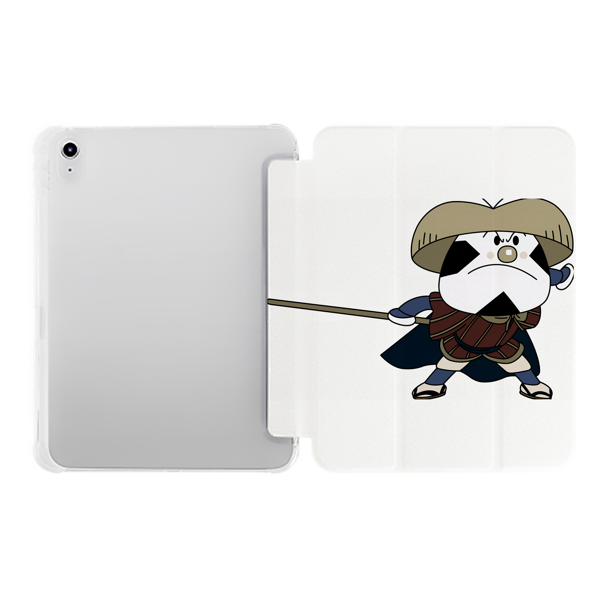 （画像用） アンパンマン Anpanman IPad ケース ペン収納付き 三つ折りスタンド PUレザー×シリコン 対応機種9.5/10.5/10.9インチ